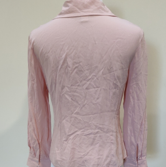 100% Silk pink blouse - Picture 2 of 4